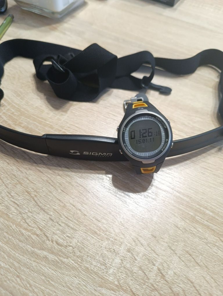Pulsometr SIGMA CR2032 SPORT, zegarek sportowy