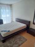 Mobilia de quarto cama espelho mesinhas cabeceira cómoda colchão