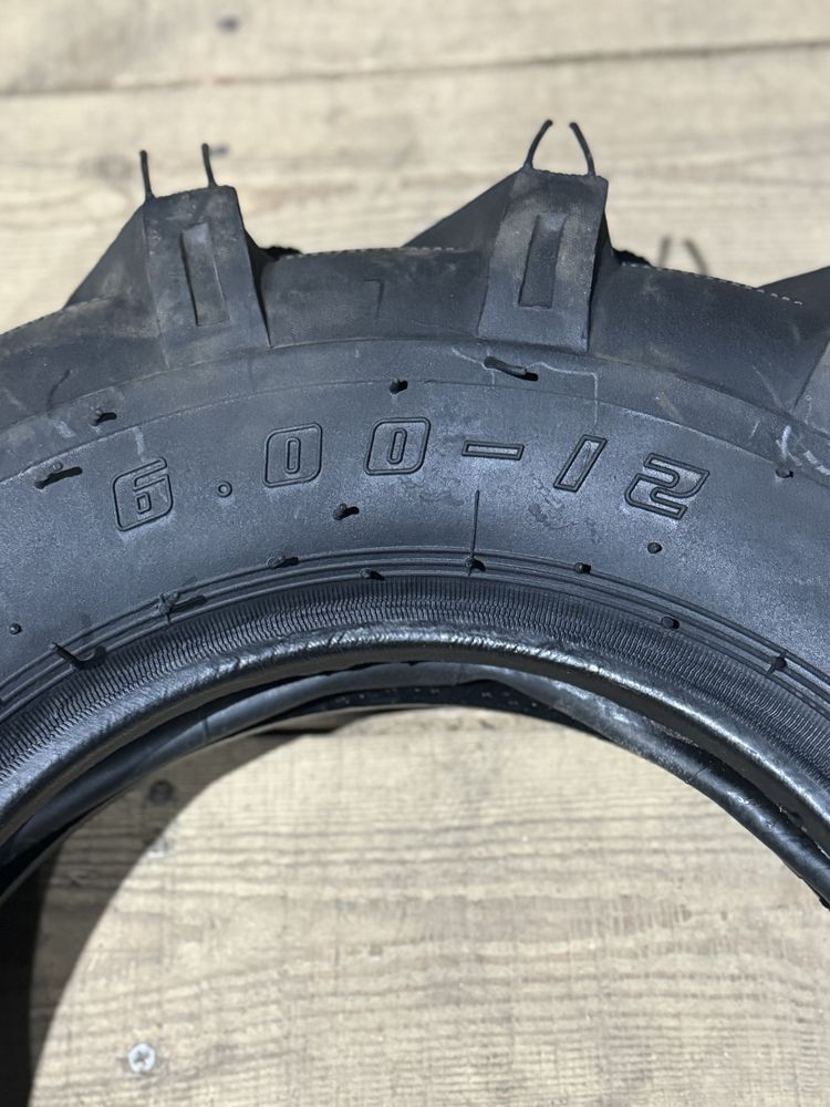 6.00-12 Гума с камерою на мотоблок та трактора 10PR