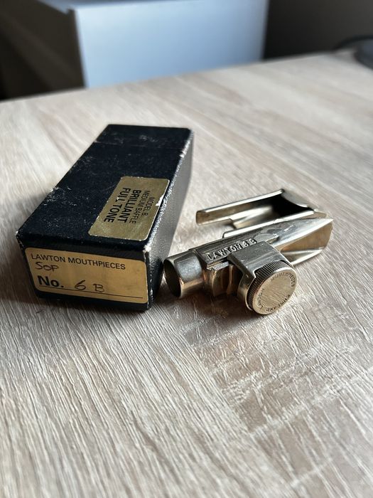 Unikatowy ustnik do saksofonu sopranowego Lawton 6B (vintage)