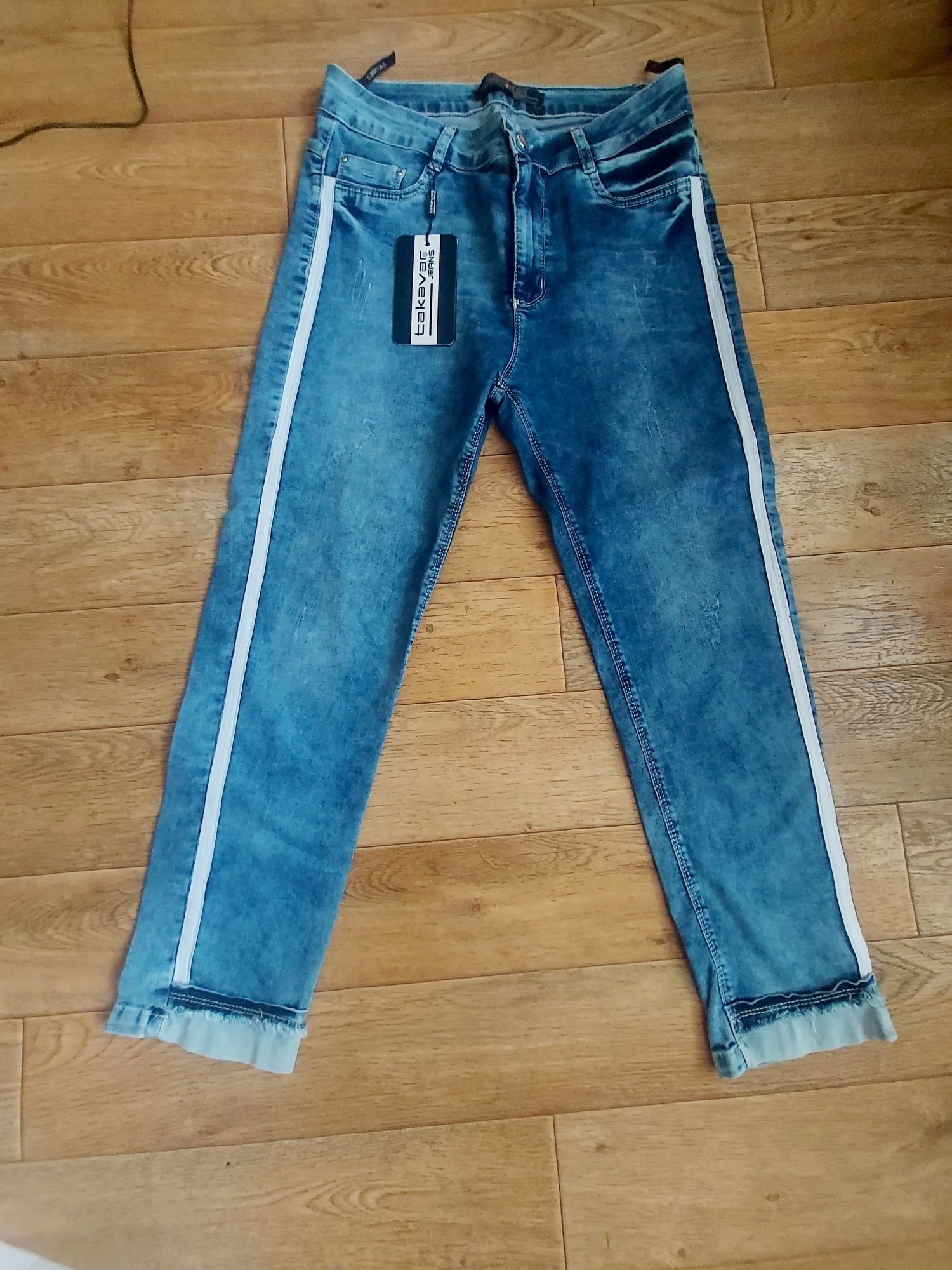 Дорогая Турция. Джинсы Takavar  7/8 , ломпасы. 44, 50