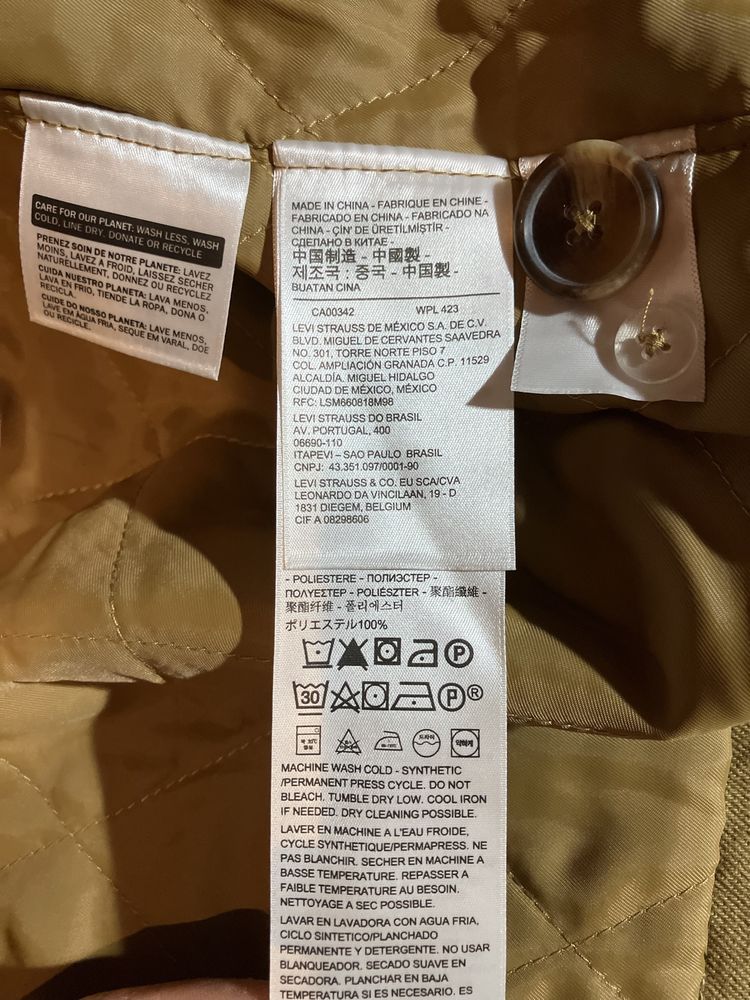 Casaco levis longo , S