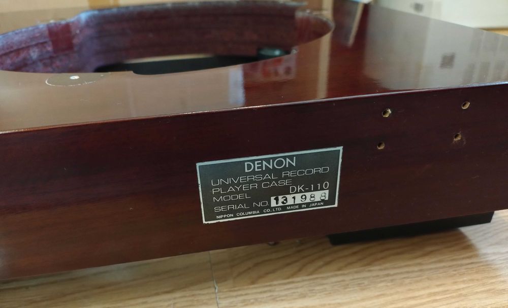 Obudowa plinta do gramofonu Denon DK-110 Denon DP-75 / Denon DP-80
