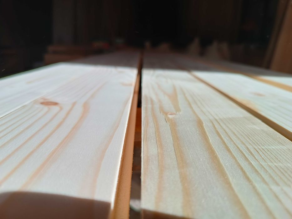 Дерев'яна вагонка, імітація бруса, підлога