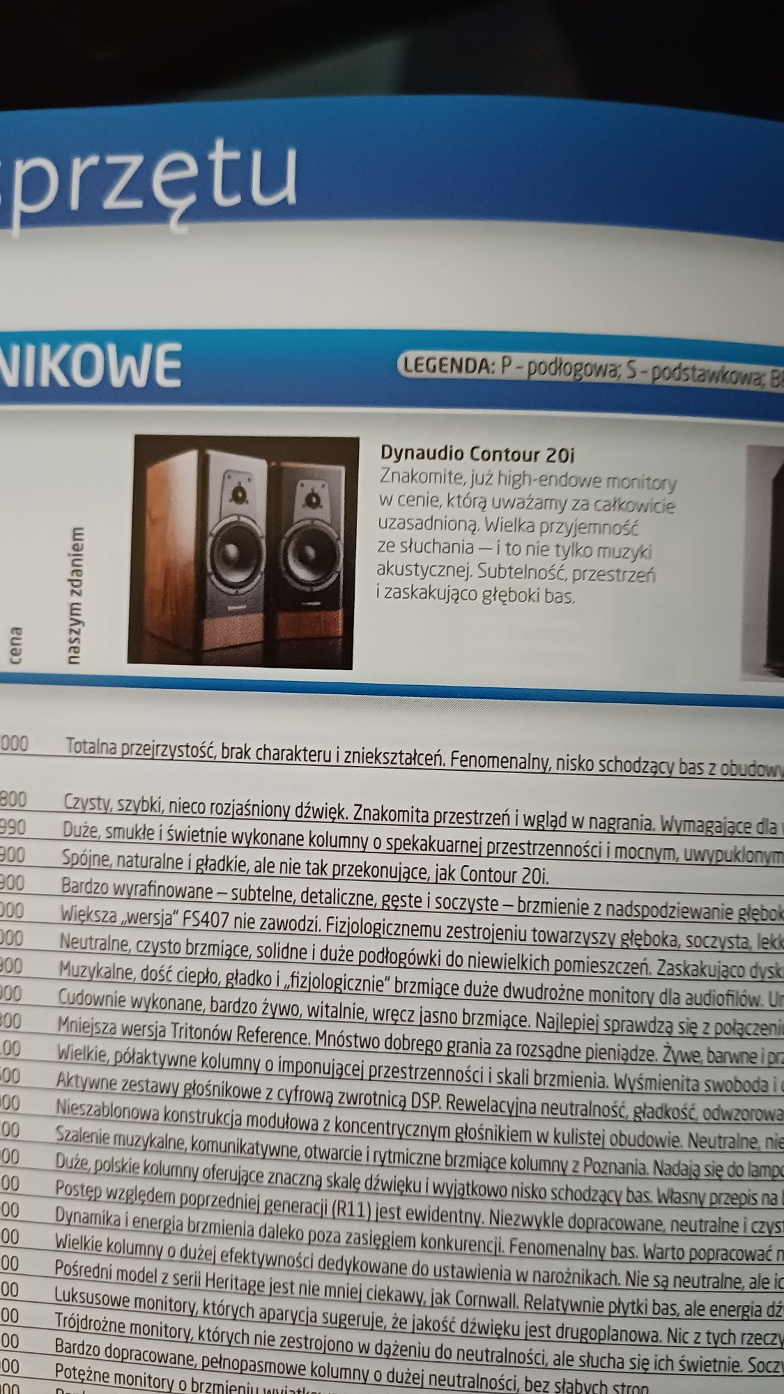 Dynaudio Contour C20i na gwarancji, highend !