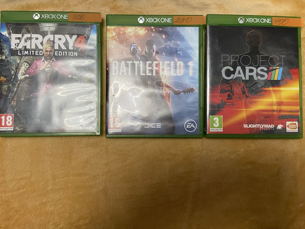 XBOX ONE ДИСКИ ( ігри для приставок XBOX ONE)