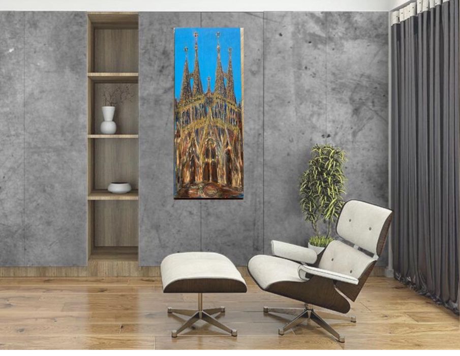 Obraz Jana Majchera sagrada Familia