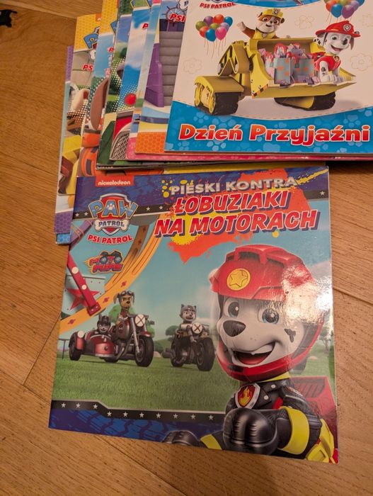 Psi patrol pieski kontra łobuziaki na motorach