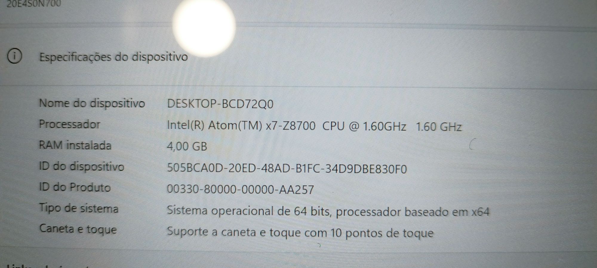 Lenovo Thinkpad 20E4
