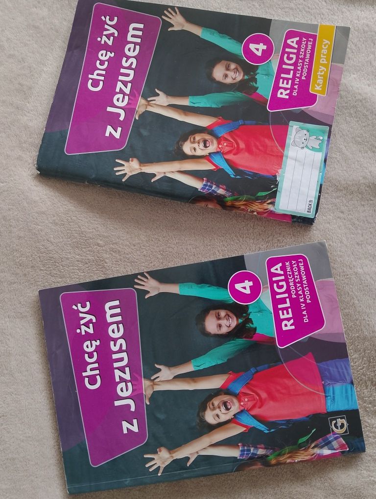 Katechizm klasa 4 karty pracy Chcę żyć z Jezusem