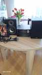 Wieża philips z DVD i mikrofonem