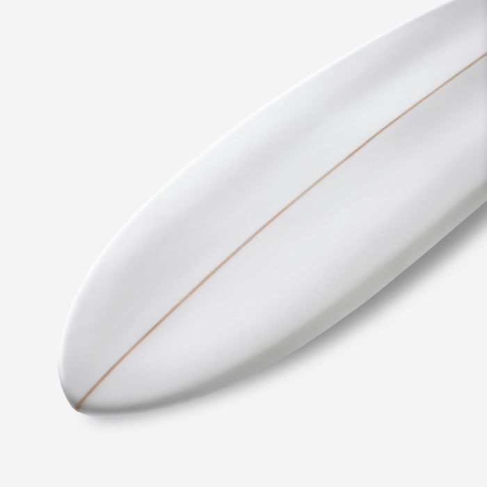 Prancha de surf híbrida em resina 7' 49L com 3 quilhas - bege