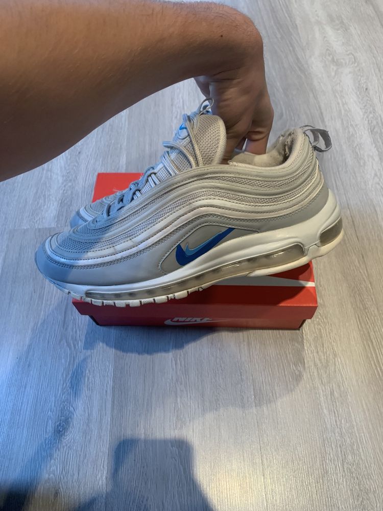 Nike Air Max 97 Grey/Blue Stan bardzo dobry rozm.42,5