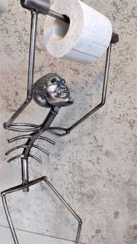 Stojak, szkielet na papier toaletowy, metalowy, 75 cm