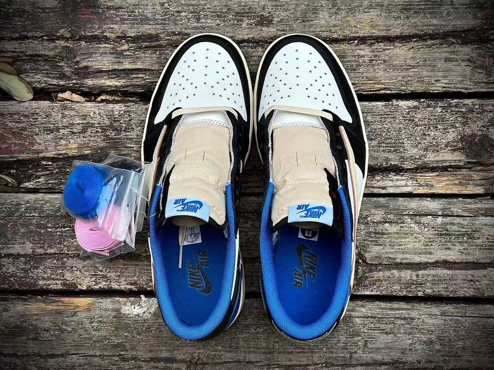 Scott x Fragment Design x Jordan Air Jordan 1 Low Zupełnie nowy