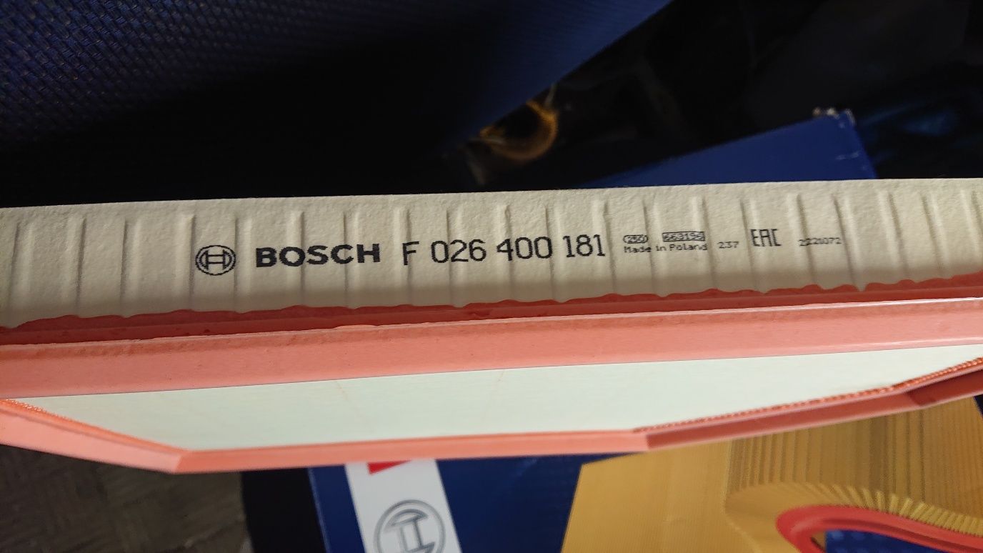 Фільтр повітряний Bosch F 026 400 181