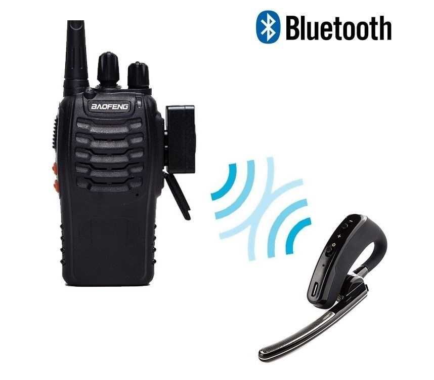 Гарнітура Bluetooth для рацій Baofeng, Kenwood та ін, для смартфонів