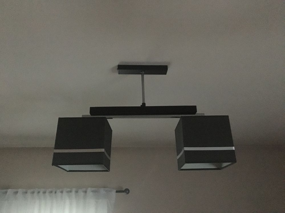 Żyrandol Lampa sufitowa wisząca do salonu pokoju kinkiet szyna