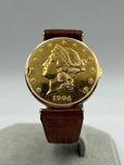 Zegarek Złota moneta 20$ CORUM 1904  LIBERTY COIN 18k