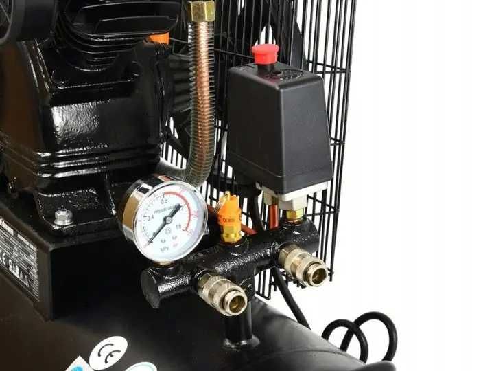 Компресор масляний 100л 8бар 3.8кВт Heidmann компрессор масляный