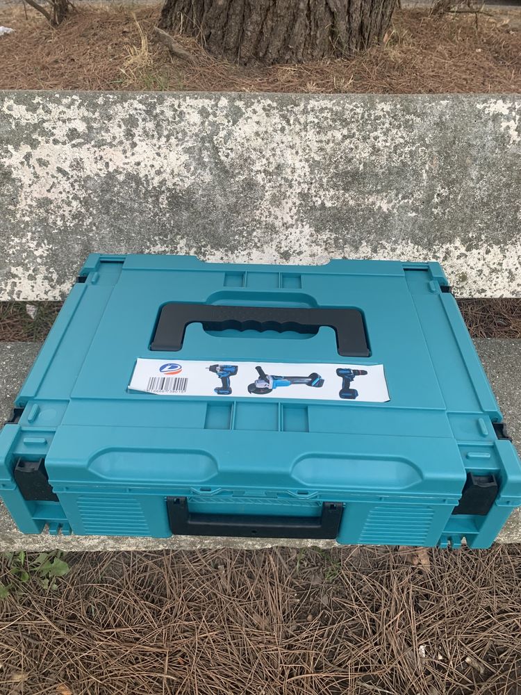 KIT DE 3 - Rebarbadora, Parafusadora e Pneumatica
