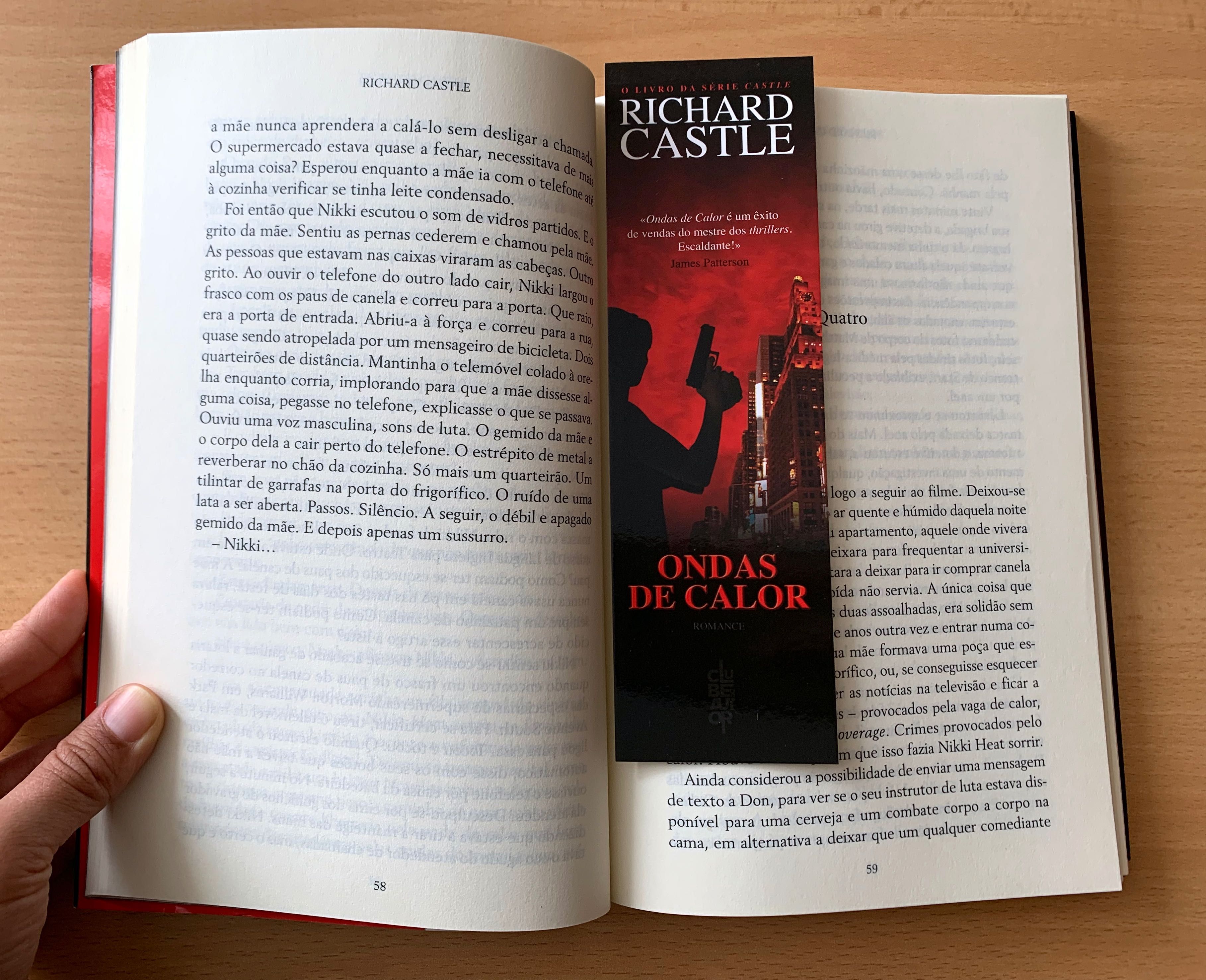 Livro "Ondas de Calor", Richard Castle