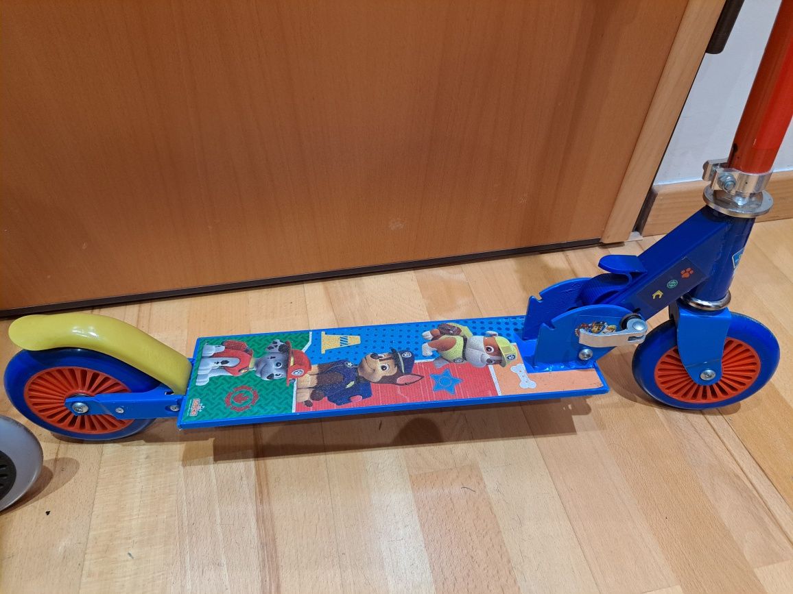 Trotinete criança Patrulha pata