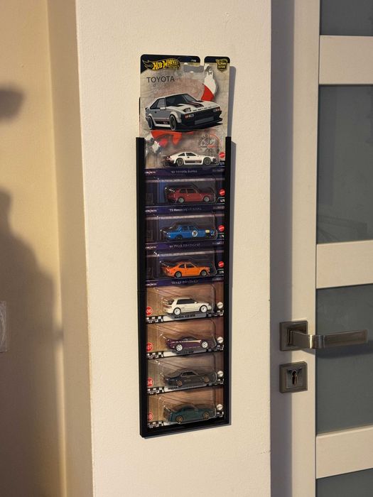 Wieszak na samochodziki Hot Wheels Premium – zestaw baza rozszerzenie