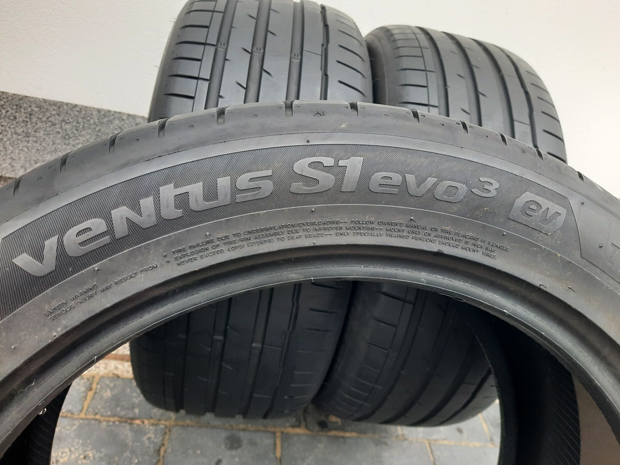 4 opony 255/45 R19 104W Hankook Ventus S1 evo3 EV 2023r 6.5mm