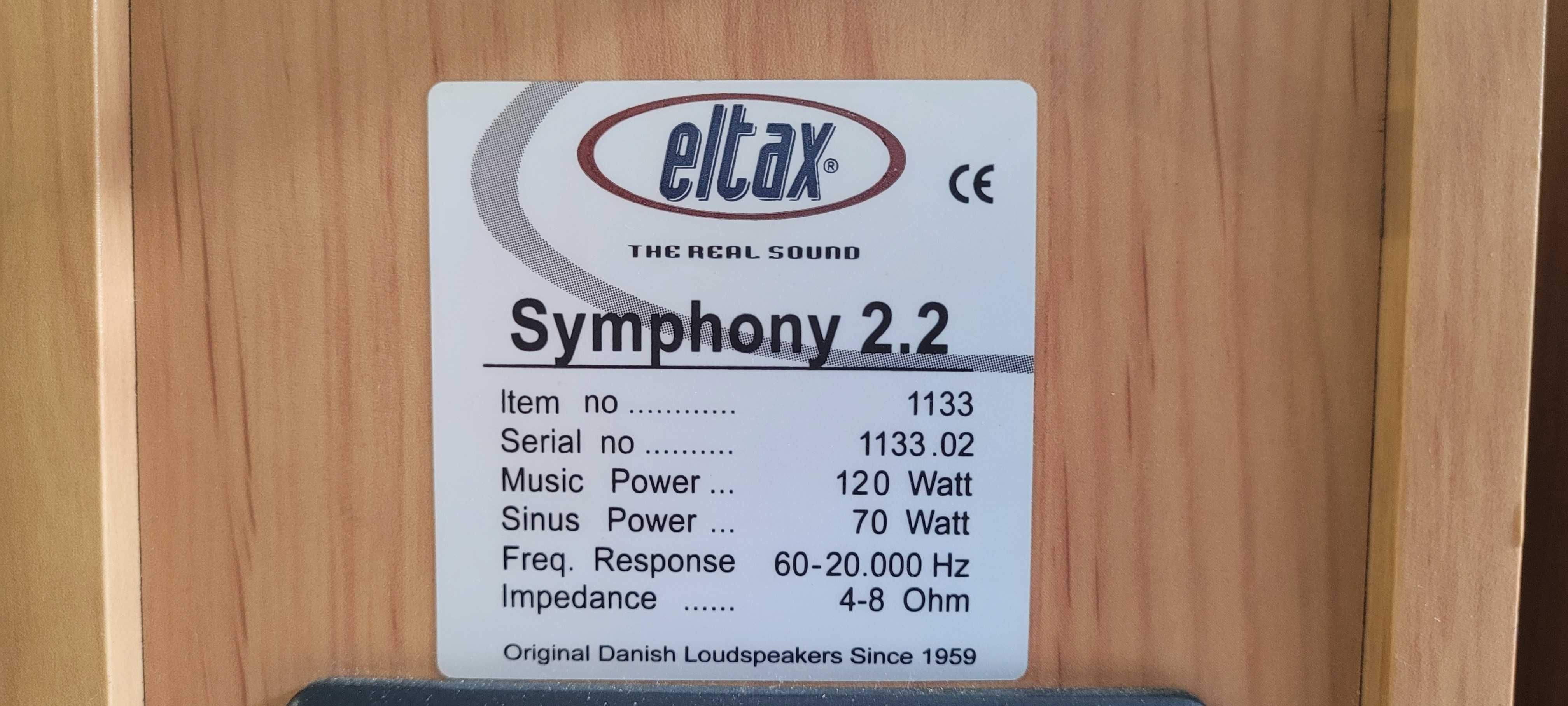 Głośniki kolumny satelity Eltax Symphony 2.2 (rear tylne)
