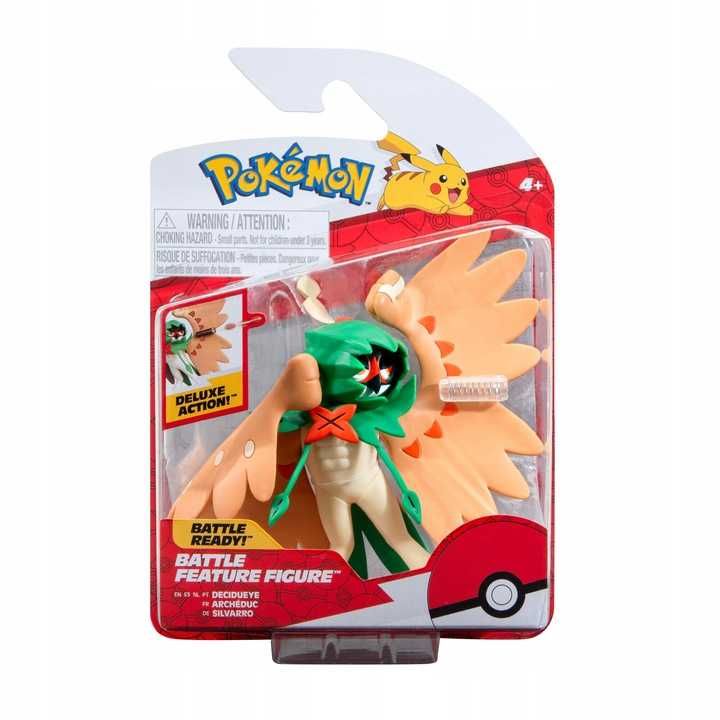 Pokemon battle figurka KOLEKCJONERSKA DECIDUEYE nowa