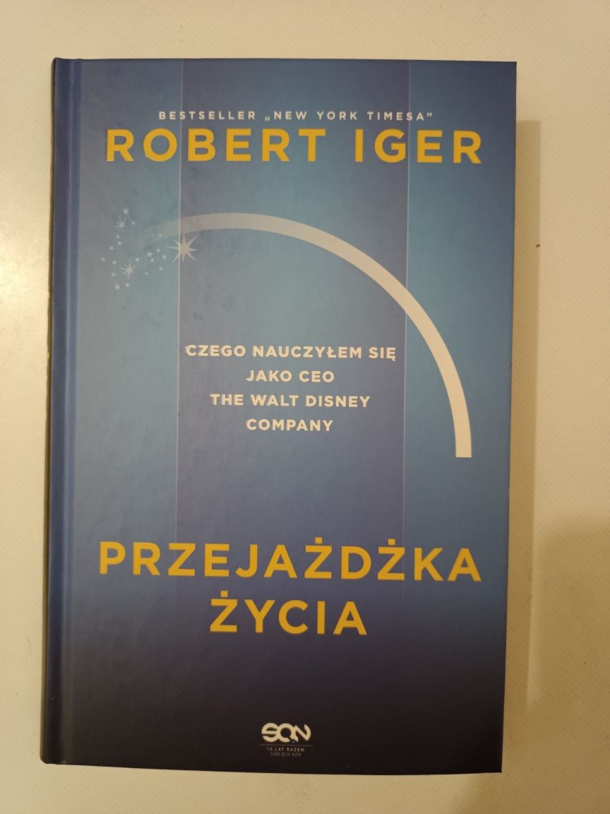 Robert Iger "Przejażdżka życia" autobiografia CEO Disneya