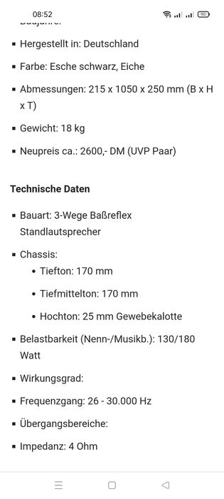 High-end  акустика  (акустические системы)  ,, Magnat M 5 " .