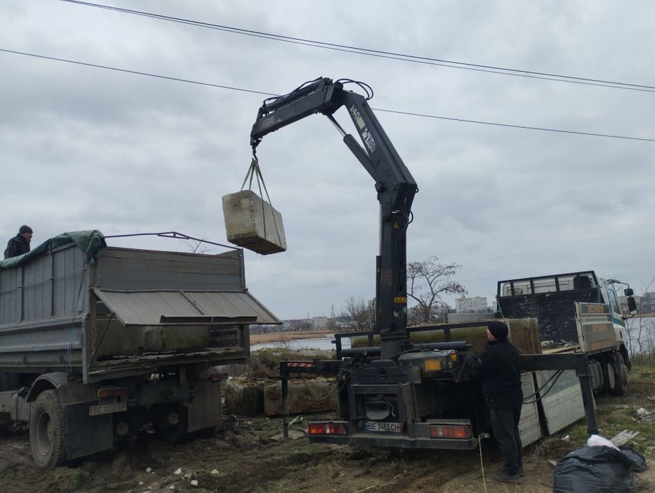 Услуги автокрана 25 тон, кран манипулятор, длинномер Николаев