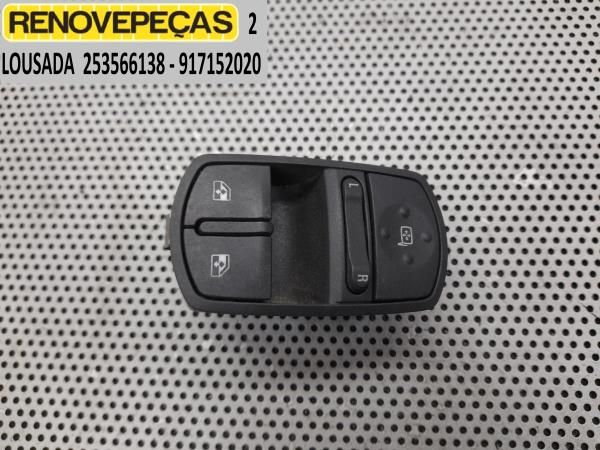 Comando / botão / interruptor vidros frente esquerdo OPEL Corsa D