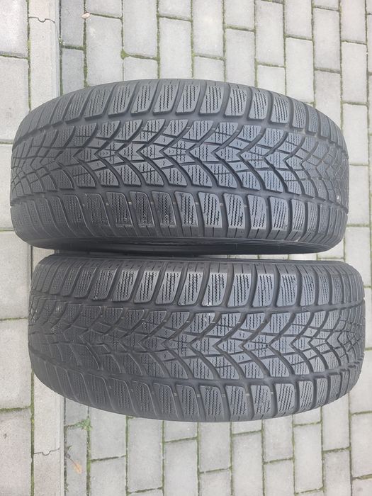 2x Opony Zimowe 205/55/16 Dunlop SP Winter Sport 4D Bieżnik 6mm