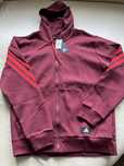 Adidas bluza dresowa bordowa nowa L/XL