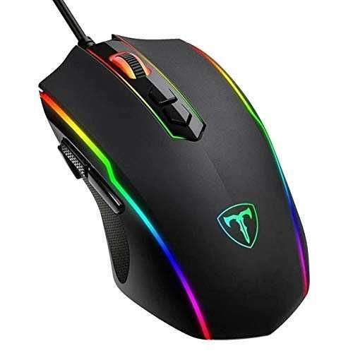 Wired Mouse T16 Mysz USB LED RGB 1000 Hz 7200 DPI dla graczy