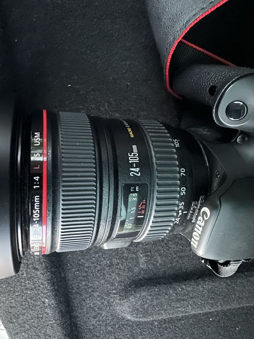 Фотоапарат Canon 600D + обʼєктив canon EF 24-105 f/4L USM
