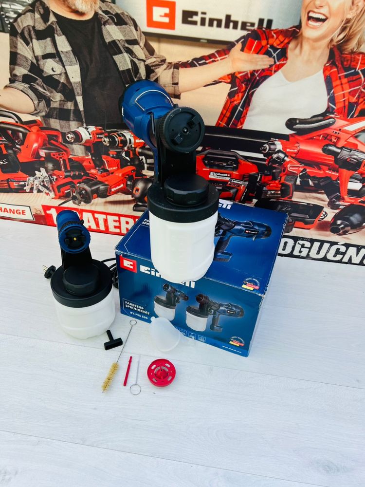 Краскопульт Einhell з аксесуарами BT-FSS 500