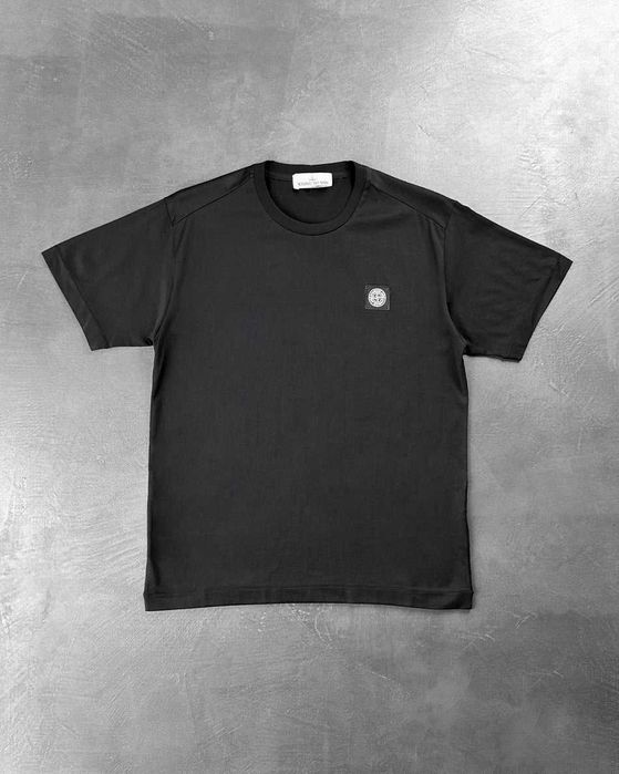 Футболка STONE ISLAND 24113 Short Sleeve T-Shirt Black SI0155-BK
