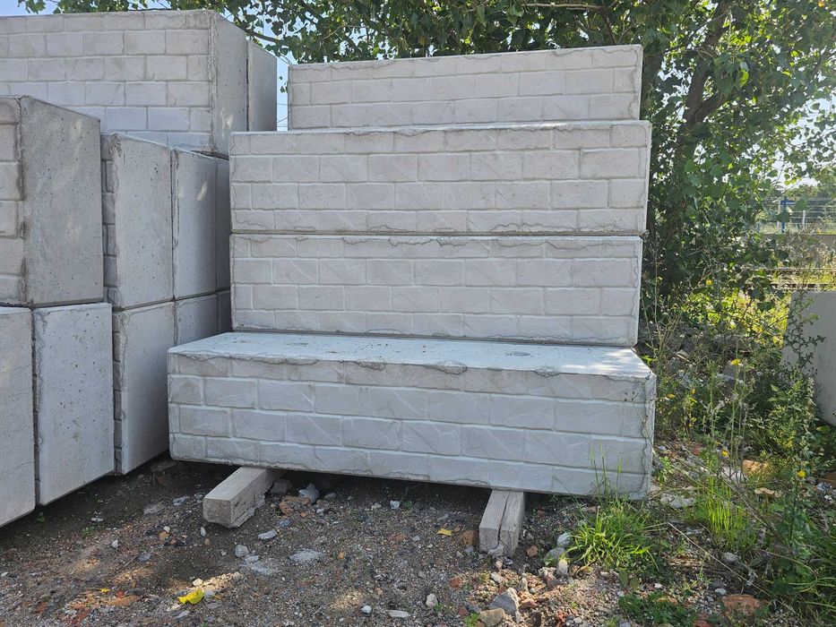 Beton blok lego, podmurówka, zasieki, murki oporowe , lico cegła