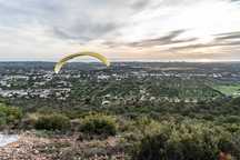 Asa parapente e Cadeira