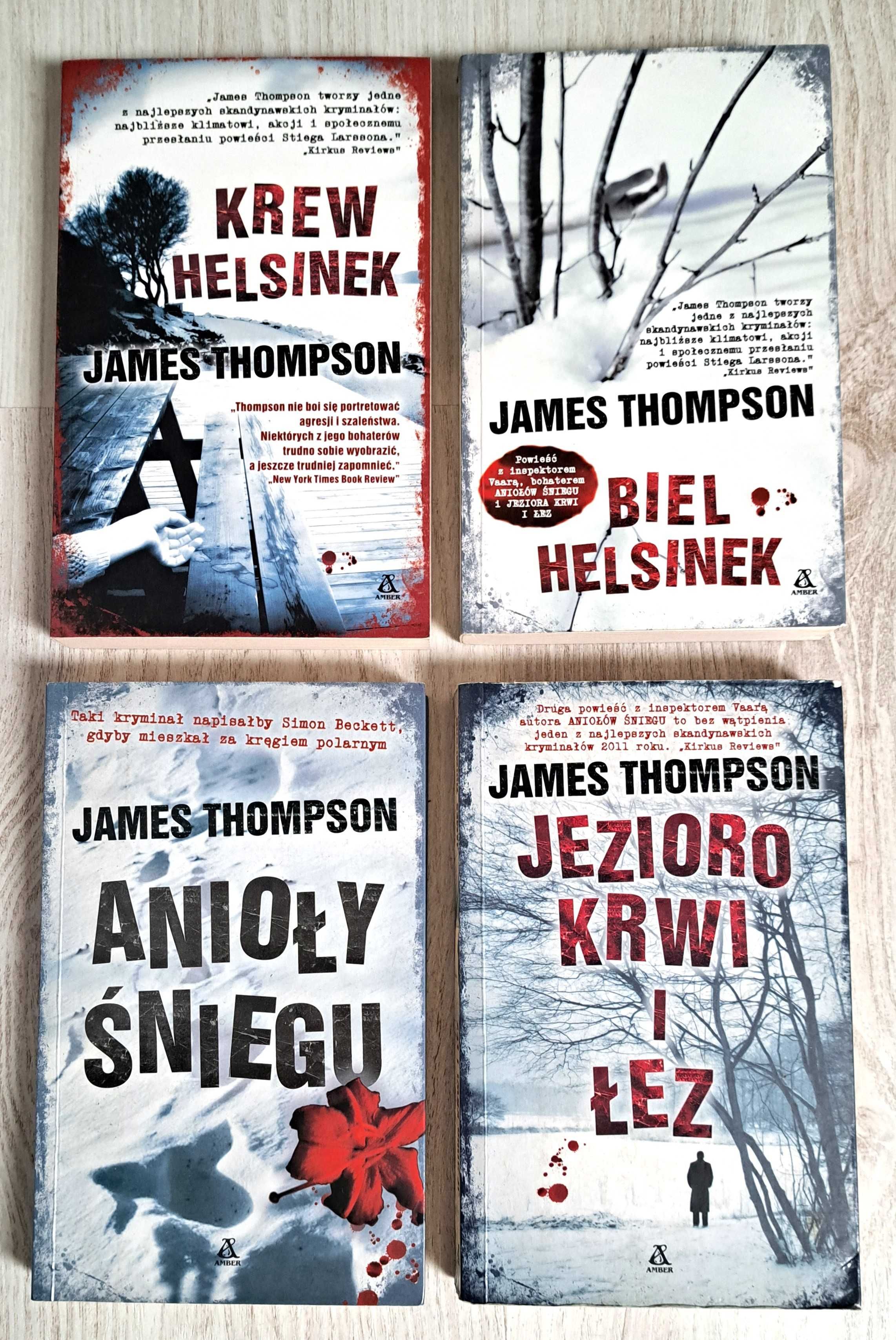 James Thompson Krew Helsinek Jezioro krwi Anioły śniegu Biel Helsinek