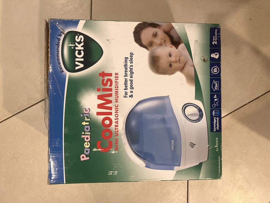 Vicks VH5000 Nawilżacz powietrza, ultracichy, 1.8 l,