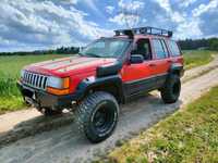 Jeep Grand Cherokee ZJ 4.0 LPG off road wyciągarka 231 32" lift