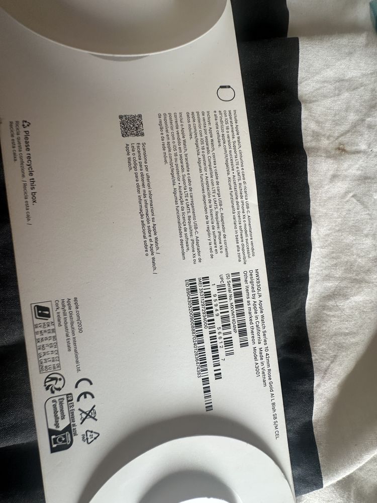 Apple watch serie 10 42mm GPS+Celullar