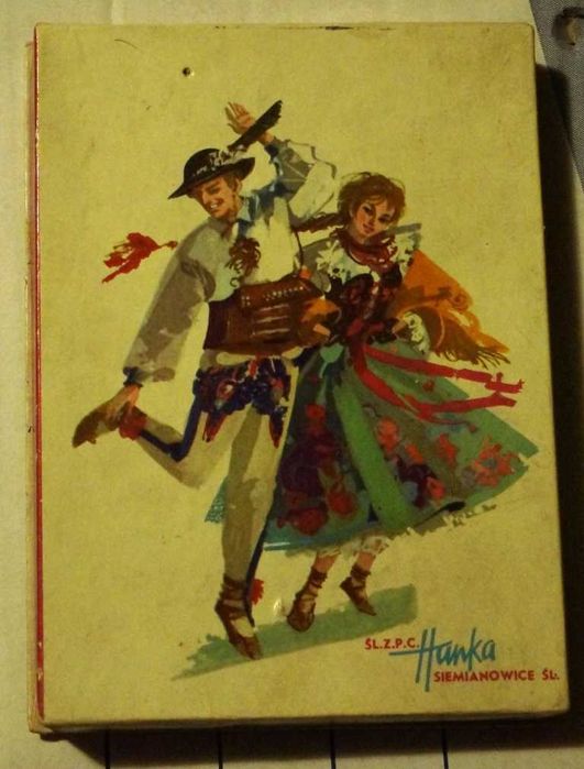 pudełko po czekoladkach HANKA SIEMIANOWICE ŚL. KON-TIKI
