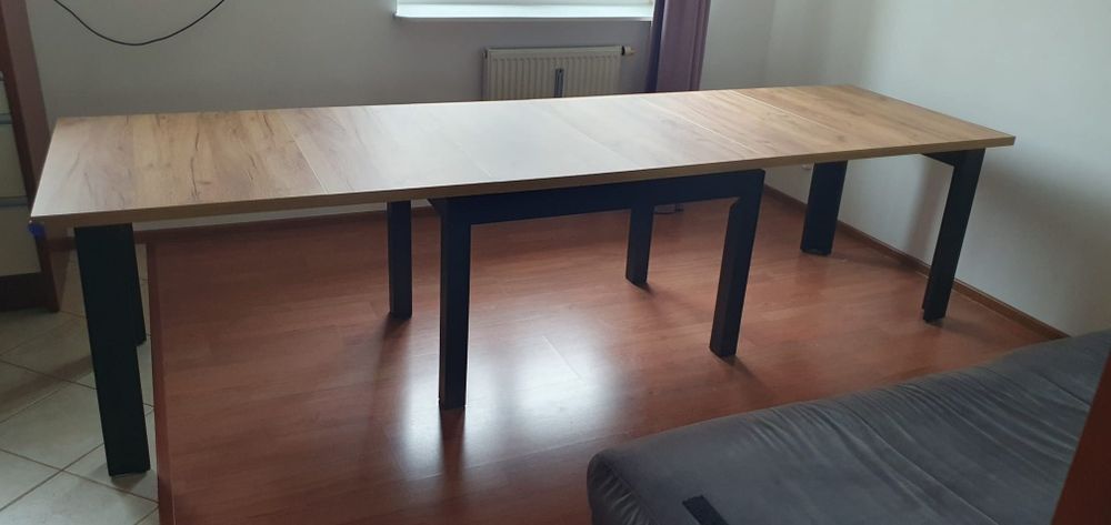 Stół rozkładany 130-310 cm plus krzesła