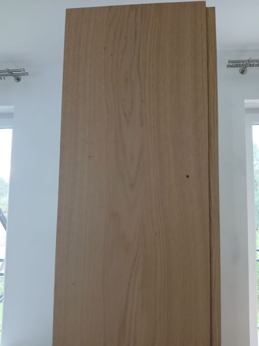 Witryna Ikea szklane drzwi oxberg